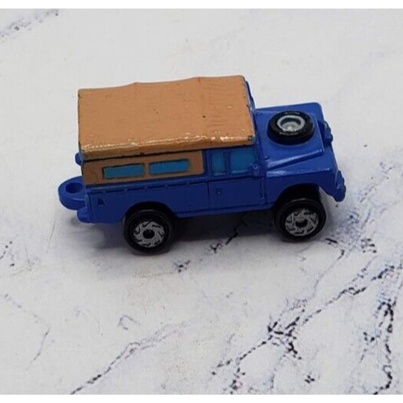 Micro Machines Vintage 1987 Land Rover Blue - Picture 3 of 7